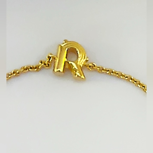 LOW START Louis Vuitton LV&ME Initial R Gold Tone Bracelet - Picture 5 of 9